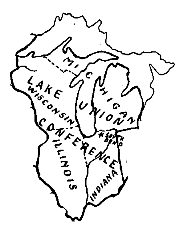 Lake Union Conference Boundaries